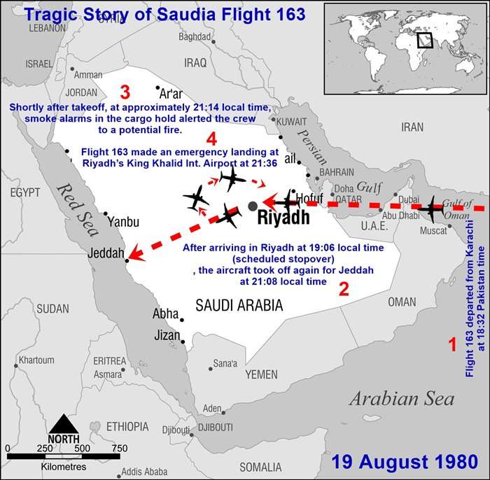 The Tragic Story of Saudia Flight 163: A Turning Point in Aviation Safety