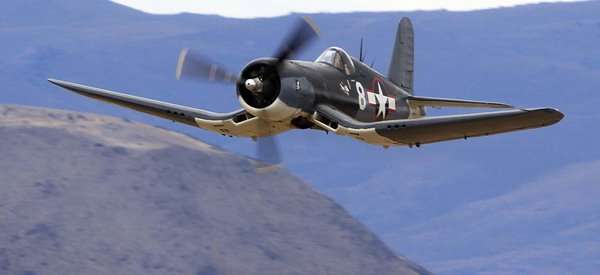 The most iconic example of this configuration is the Vought F4U Corsair, used by the U.S. Navy and Marine Corps.