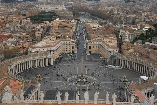 The Papal Basilica of Saint Peter in the Vatican