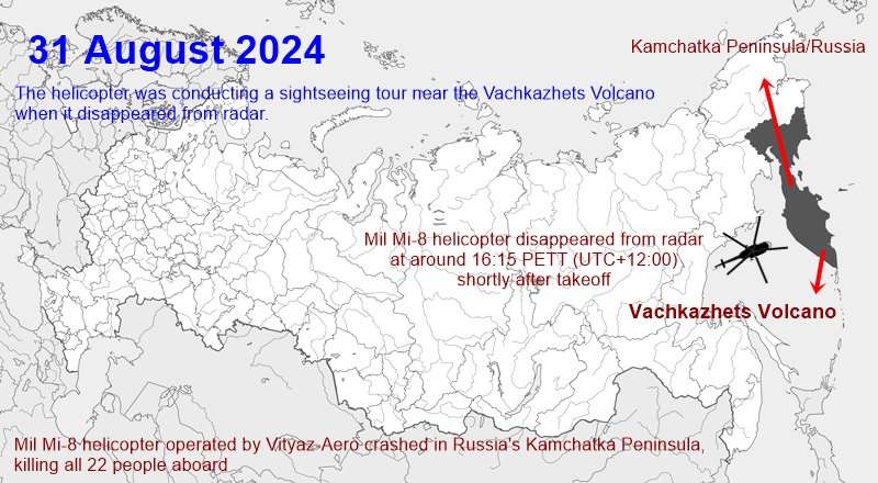 2024 Kamchatka Mil Mi-8 Helicopter Crash: What Happened?