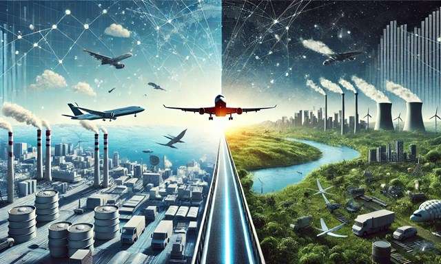 Digital Divide and sustainability in aviation featured