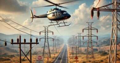 Are Power Lines Dangerous for Helicopter Flights Safety Precautions and Notable Incidents