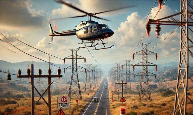 Are Power Lines Dangerous for Helicopter Flights Safety Precautions and Notable Incidents