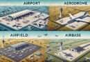 Differences Between Airport Aerodrome Airfield Airbase