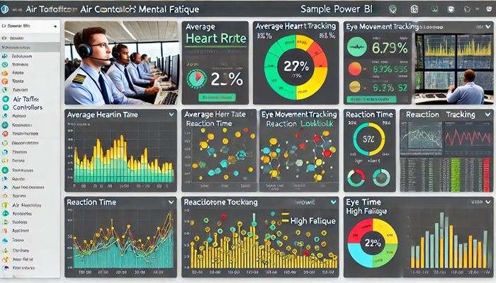 Monitoring Air Traffic Controllers' Mental Fatigue with Power BI: A Business Intelligence Approach