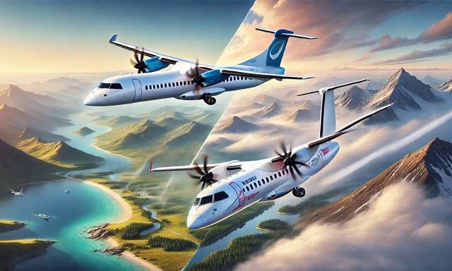 Regional Turboprops Face-Off ATR 72 vs. Bombardier Q400