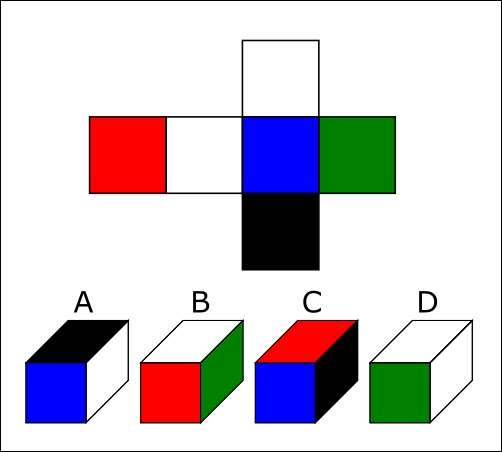 cube folding T1-Q3