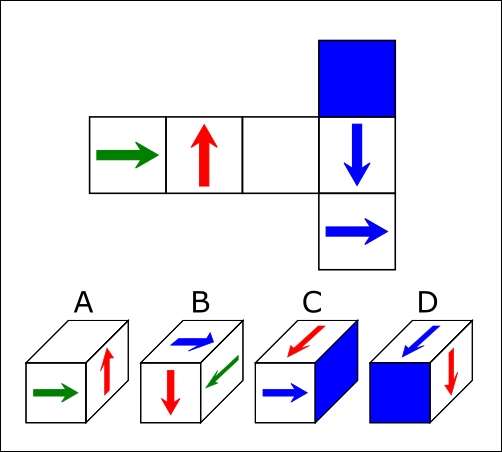 cube folding T4-Q4