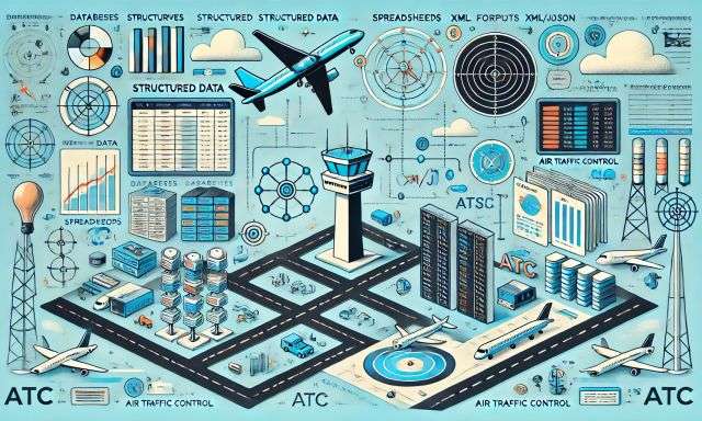 Types of Structured Data and Air Traffic Control (ATC)